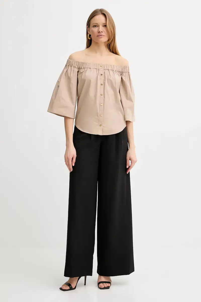 pantaloni ANDREE colore nero W5GB02 WH9Y2 miniatura 2