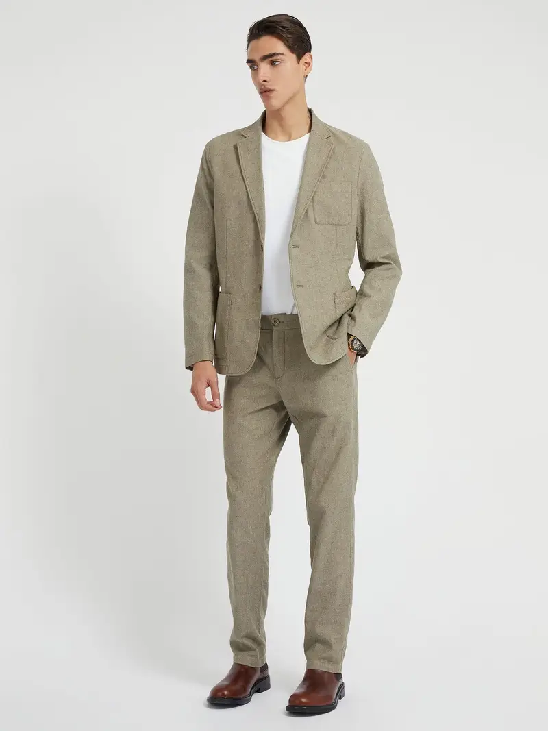 GUESS Pantaloni chino 'Myron Dressy' verde miniatura 2