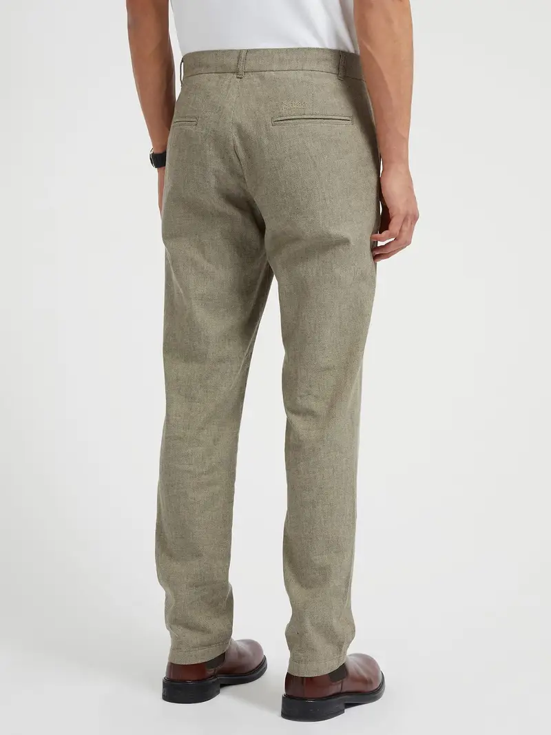GUESS Pantaloni chino 'Myron Dressy' verde miniatura 3