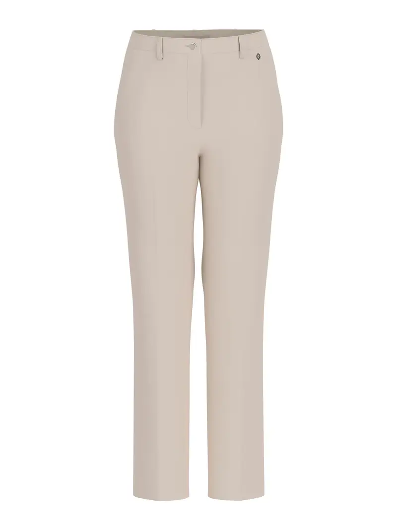 Pantaloni con piega frontale NEW ZOE marrone chiaro