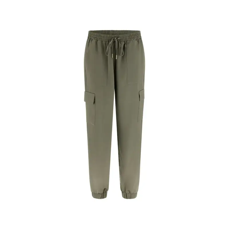 Pantaloni da jogging donna Guess New Marzia Gathered