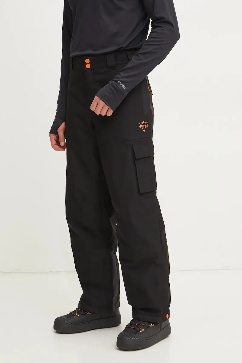 pantaloni da sci colore nero M4PB59 WH0K0