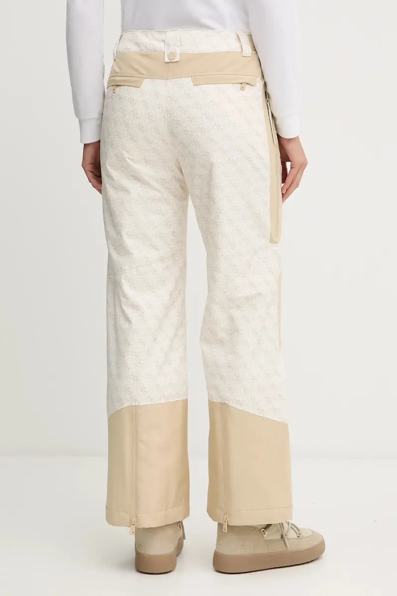 pantaloni da sci FLORA Beige miniatura 2