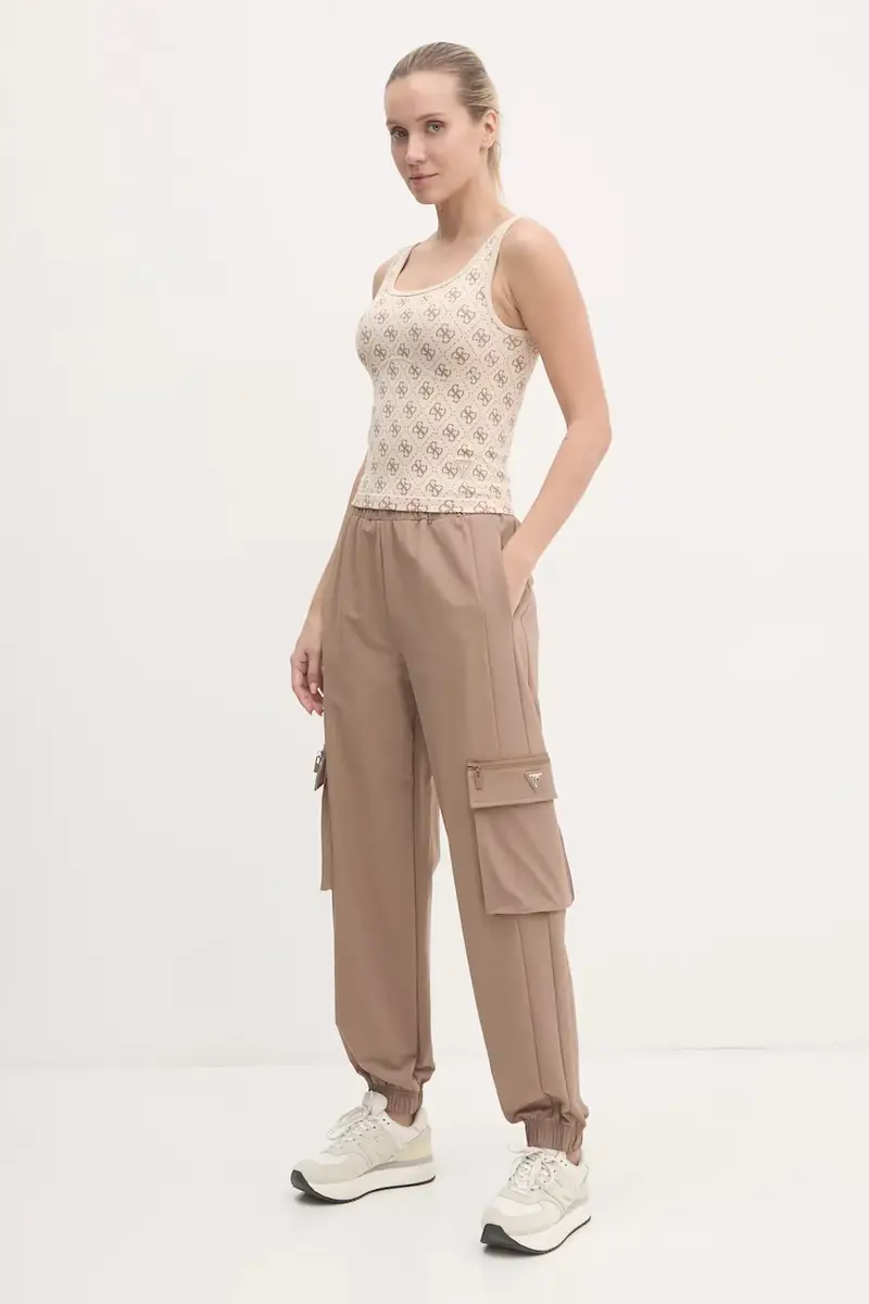 pantaloni della tuta CHRIS colore marrone V5RB10 WGUK0 miniatura 2