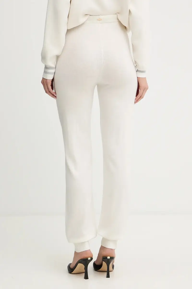 pantaloni della tuta con cashmere MAGGIE colore beige O5BB04 Z3PK0 miniatura 3