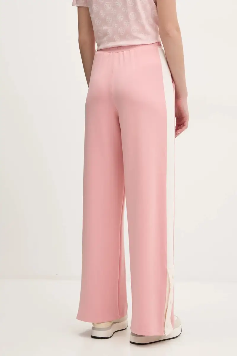 pantaloni della tuta SUZANNE donna colore rosa con applicazione V5RB00 KCO72 miniatura 3