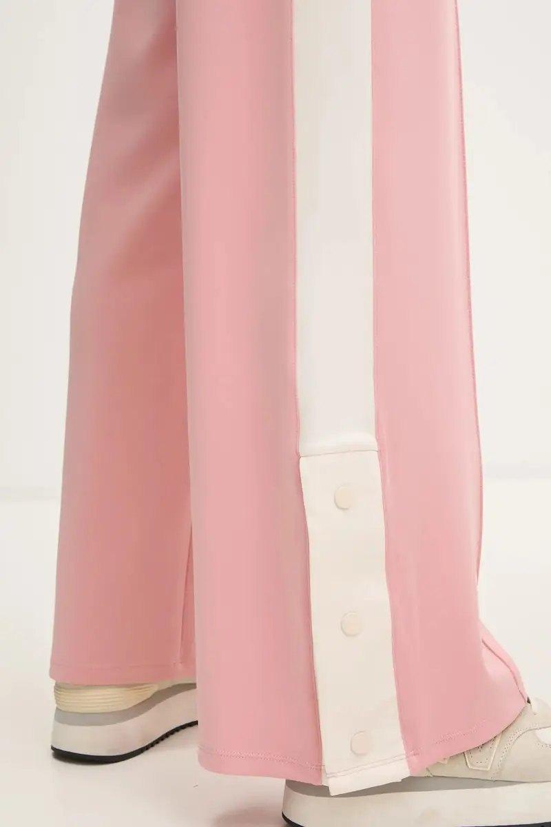 pantaloni della tuta SUZANNE donna colore rosa con applicazione V5RB00 KCO72 miniatura 5