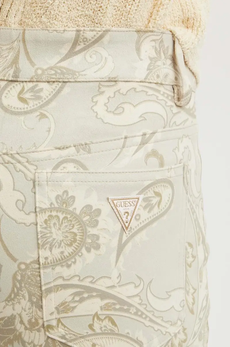 pantaloni donna colore beige W4YA58 WGC70 miniatura 4