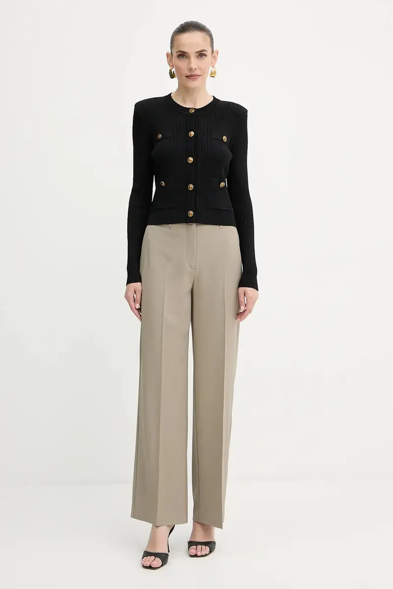 pantaloni DOROTHEE donna colore beige W5YB04 WHD92 miniatura 2