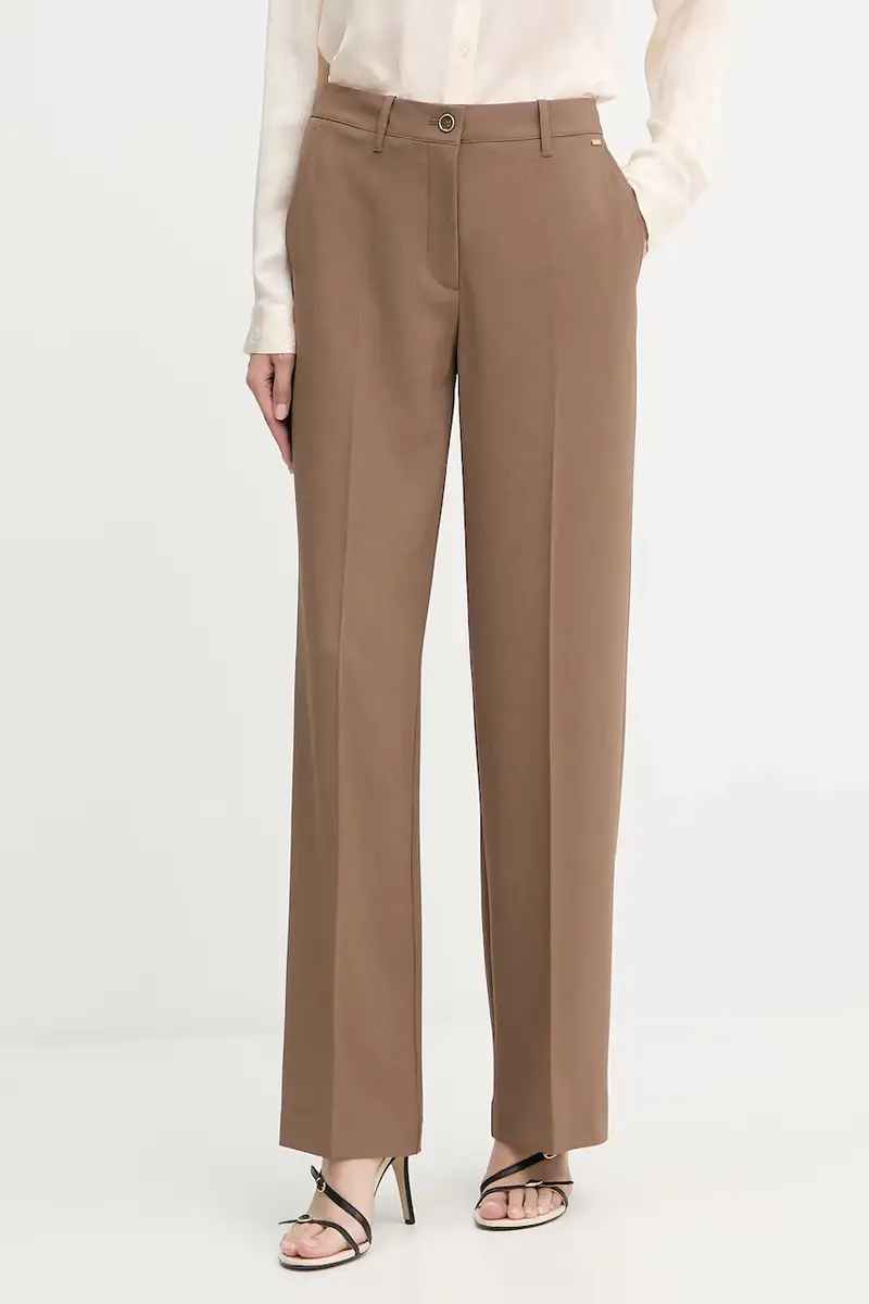 pantaloni DOROTHEE donna colore marrone W5YB04 WHD92