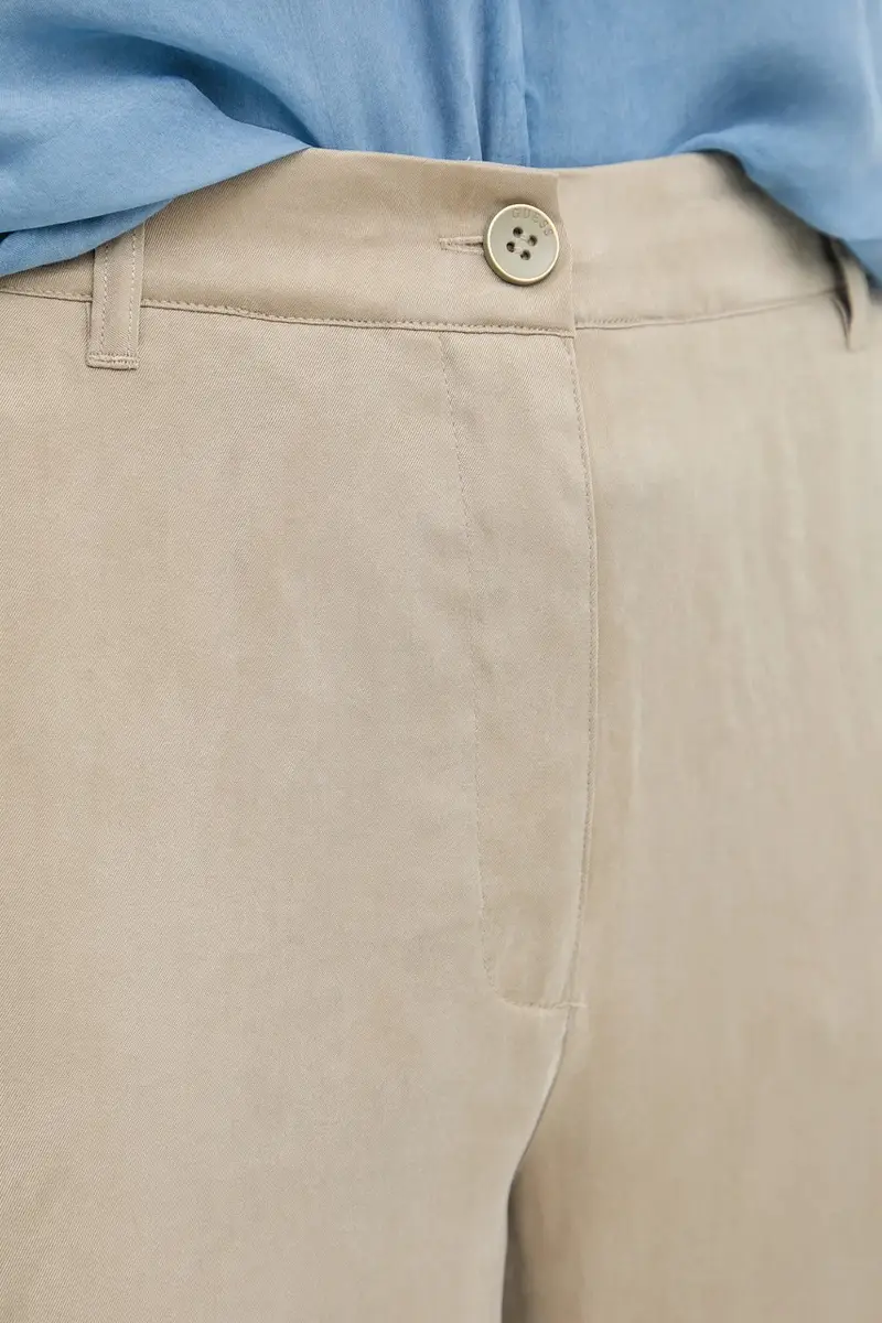 pantaloni ERNESTINE donna colore beige W5YB02 WH5N2 miniatura 3