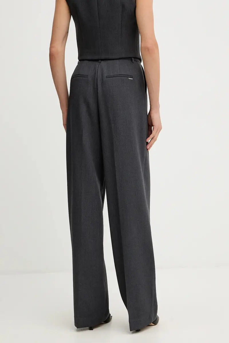 pantaloni JOANDRA donna colore grigio W5BB08 W2402 miniatura 3