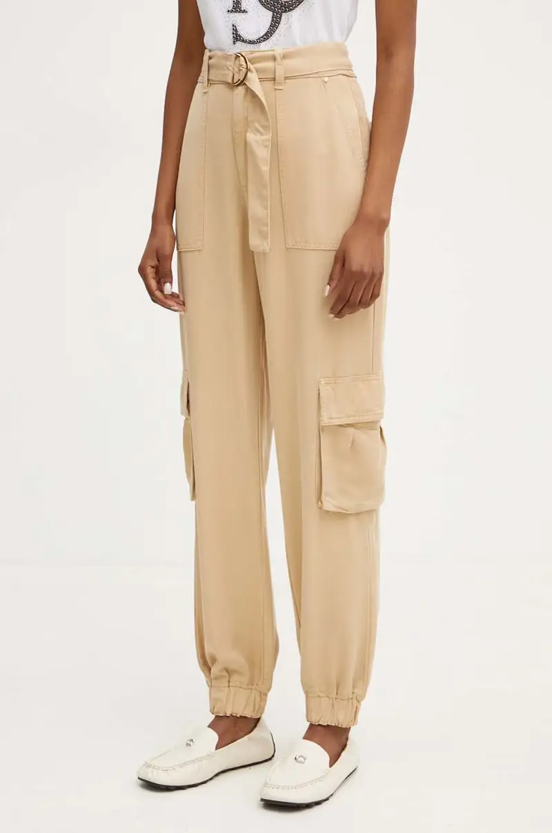 pantaloni KATRIN donna colore beige W4YB51 WDP85