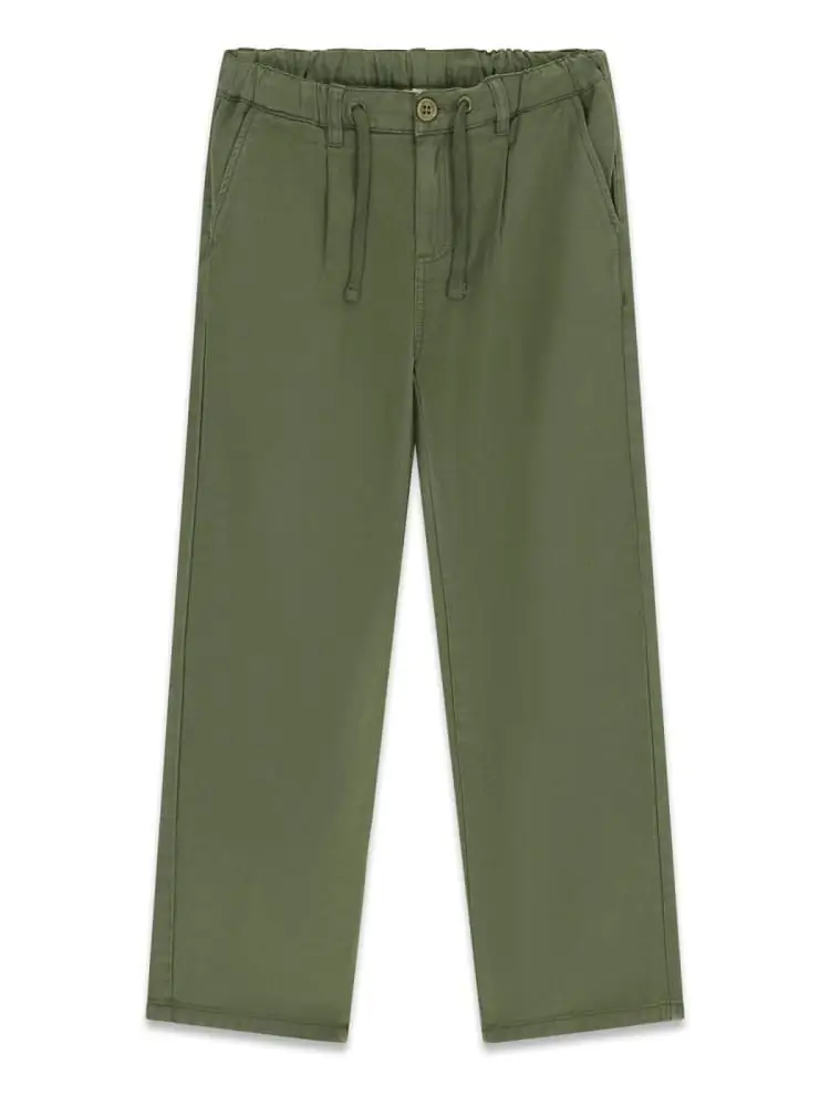 pantaloni kids/junior in lyocell verde
