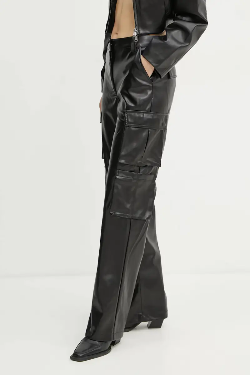 pantaloni KORI donna colore nero W4YB11 WF8Q0 miniatura 4