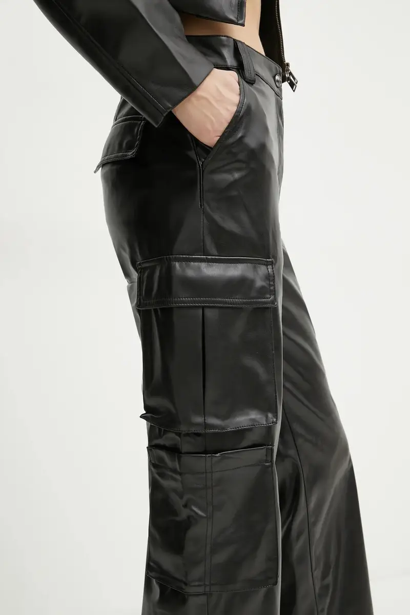 pantaloni KORI donna colore nero W4YB11 WF8Q0 miniatura 5