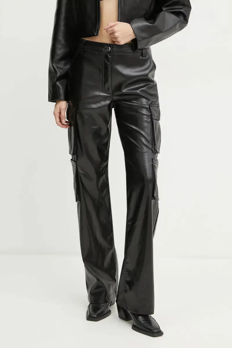 pantaloni KORI donna colore nero W4YB11 WF8Q0