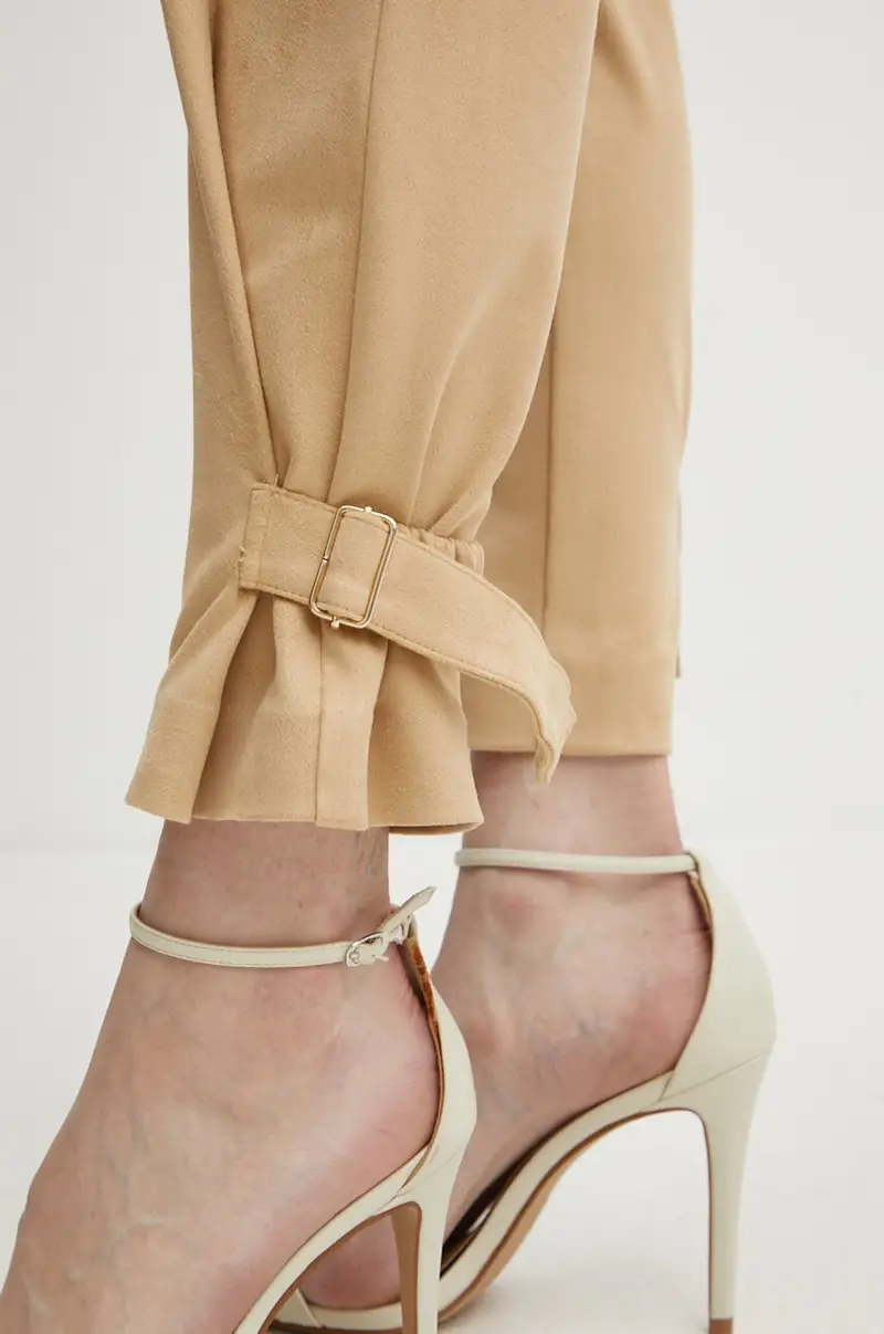 pantaloni MARZIA donna colore beige W4YB08 WE0L0 miniatura 4