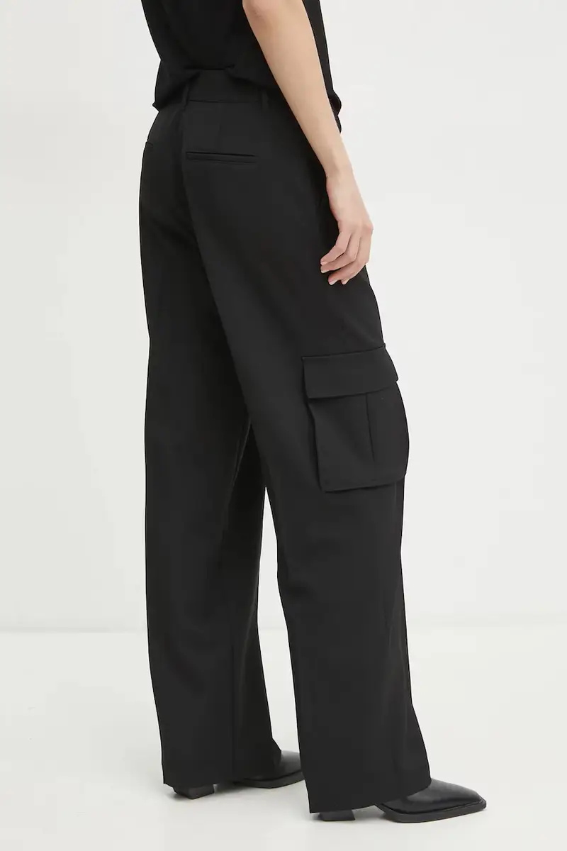 pantaloni MATEA donna colore nero W5RB41 WGX02