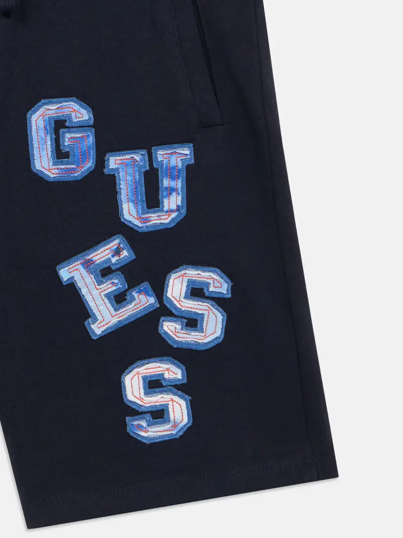 Pantaloni navy / turchese miniatura 3