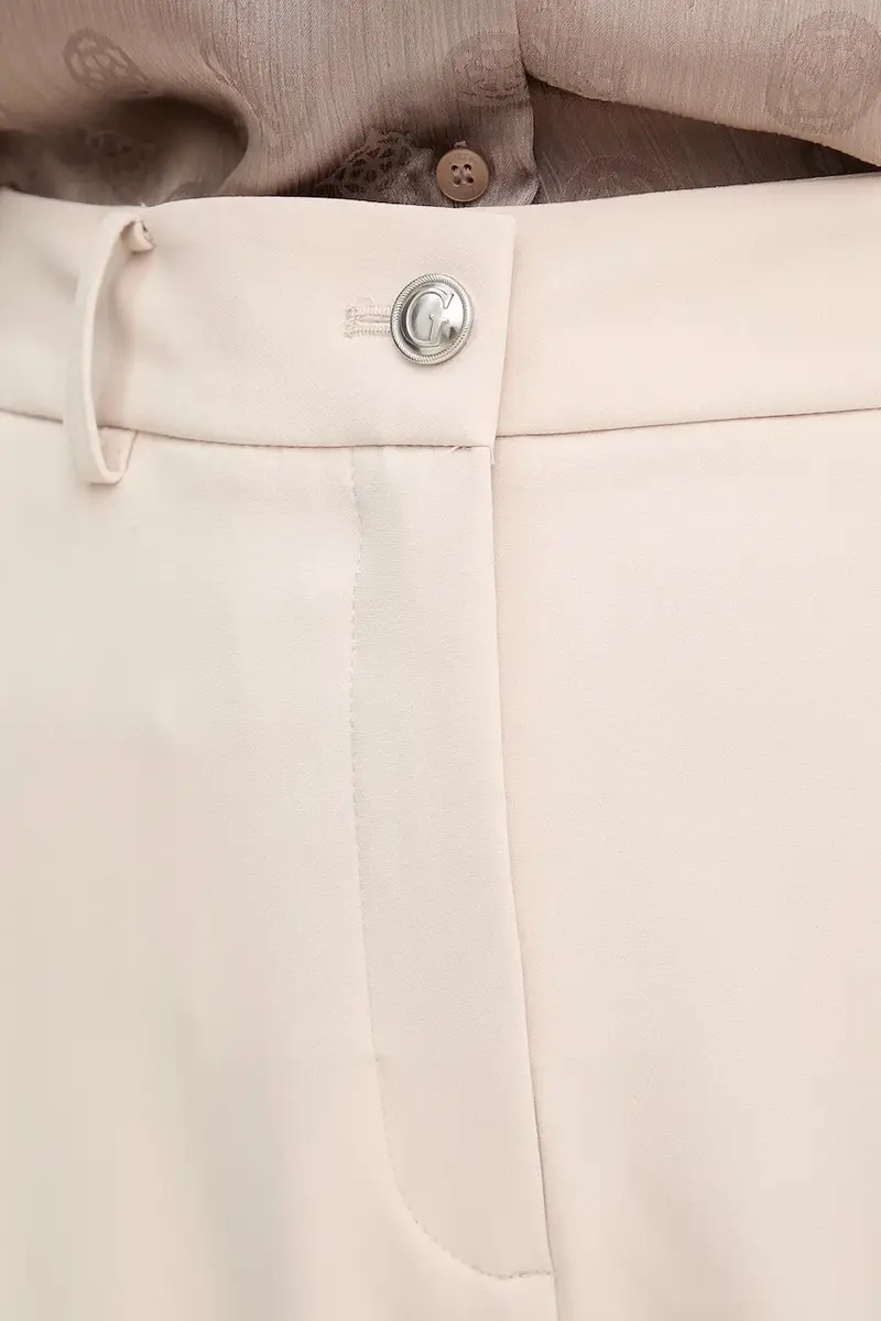 pantaloni NEW CARLA donna colore beige W5YB00 WH9Y2 miniatura 4