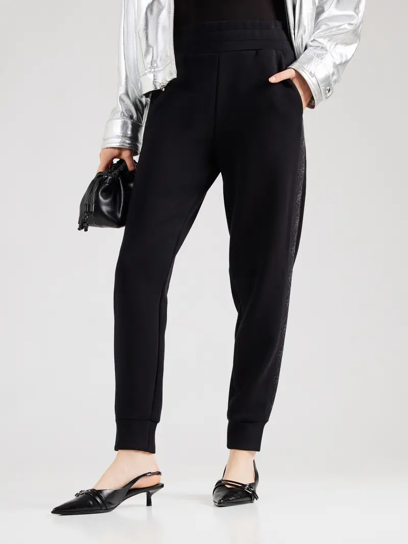 GUESS Pantaloni 'NEW VICTOIRE' grigio / nero miniatura 3