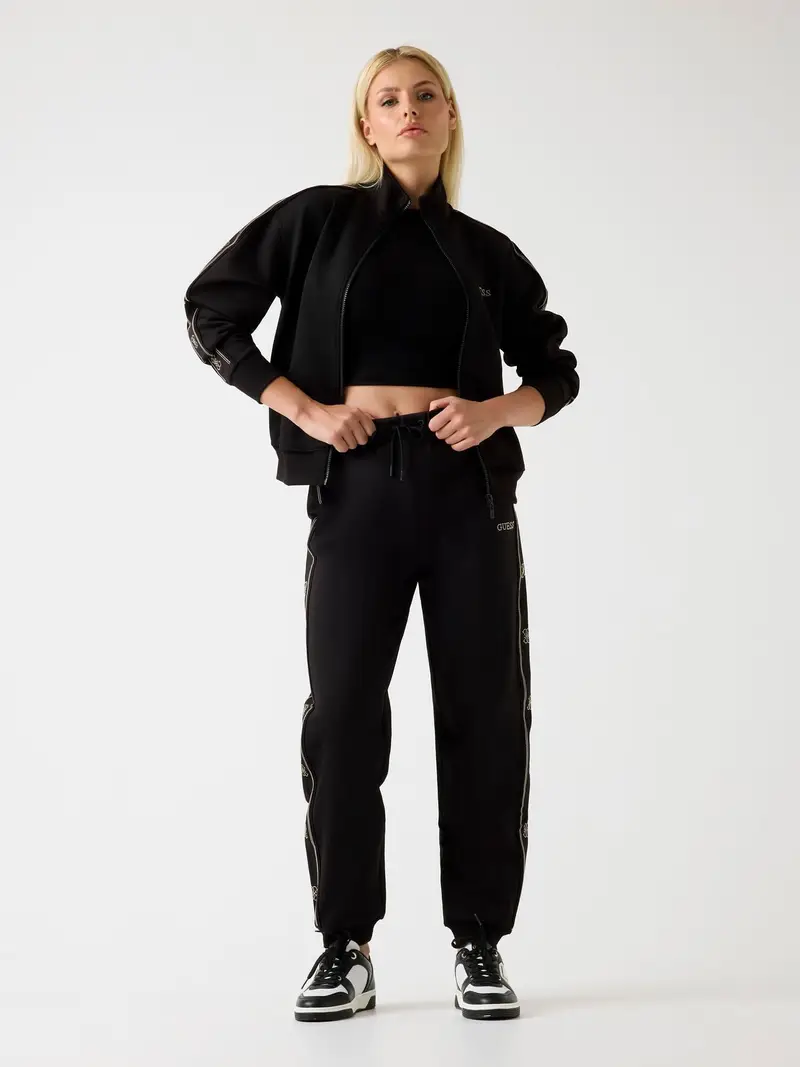 Pantaloni oro / nero miniatura 3