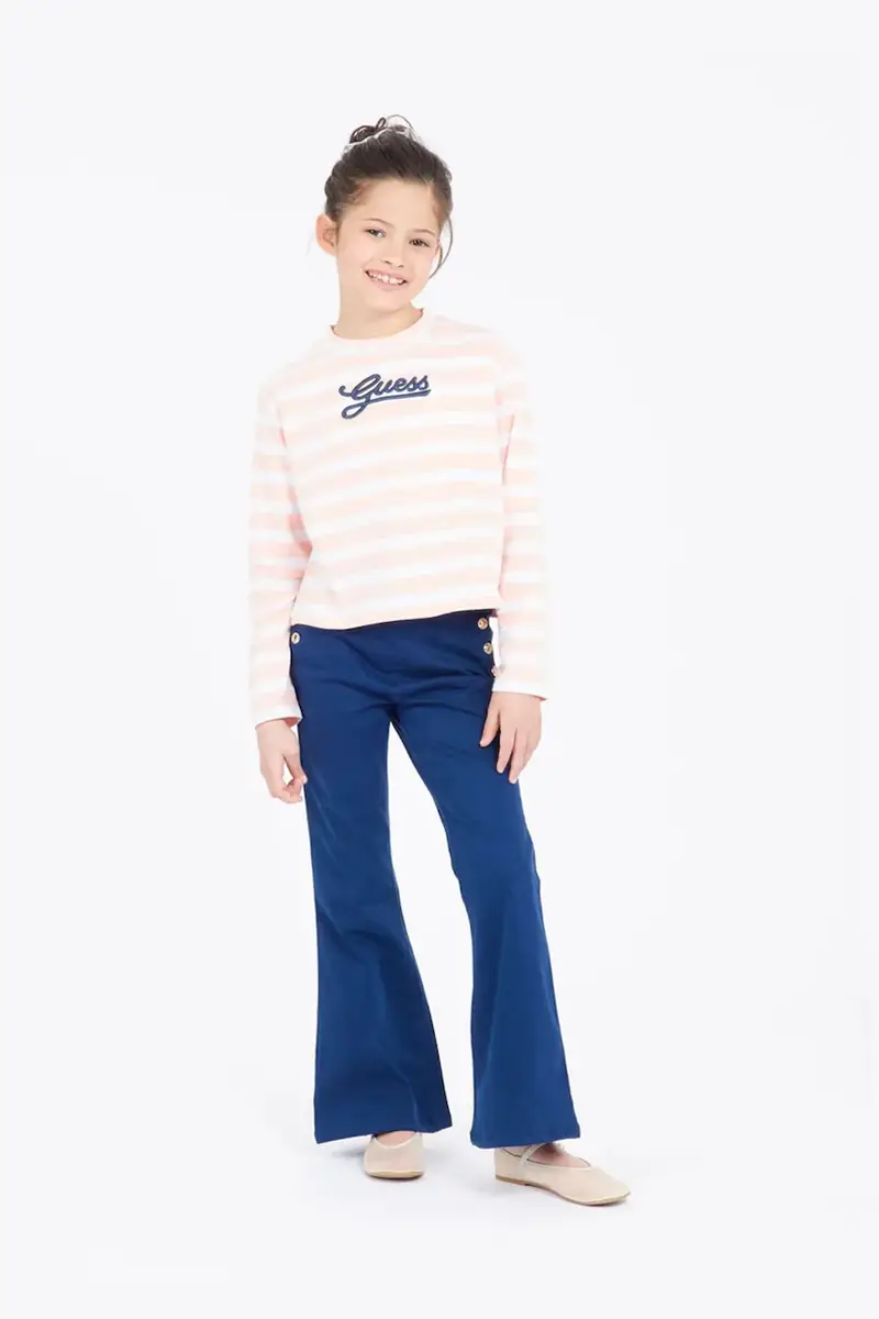 pantaloni per bambini colore blu navy J5RB04 WF7H0