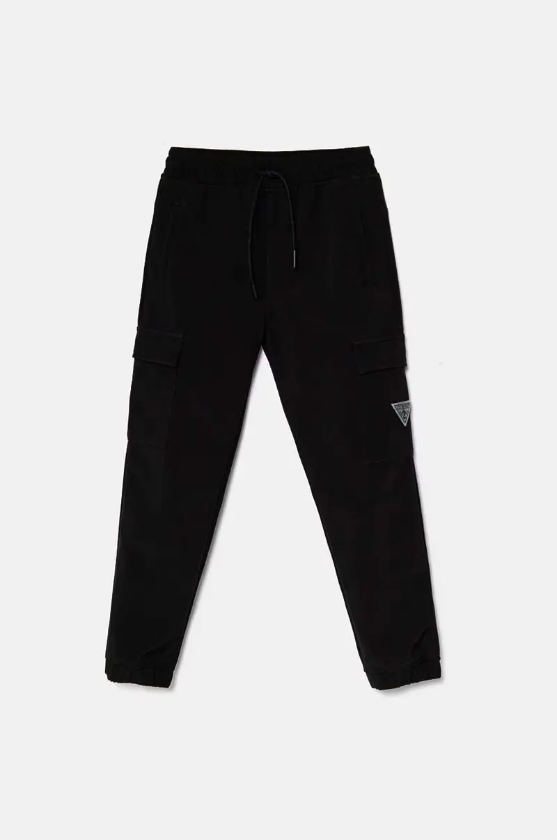 pantaloni per bambini colore nero L4BB05 WFY80