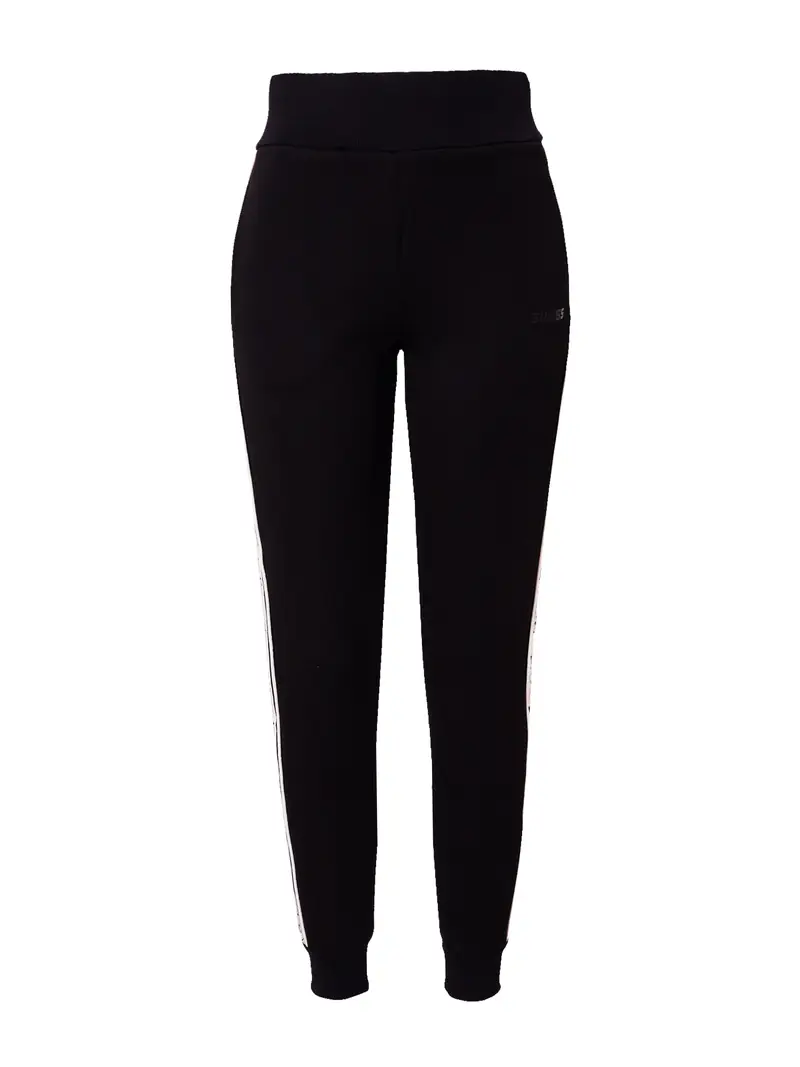 GUESS Pantaloni sportivi 'Britney'  stucco / nero / bianco