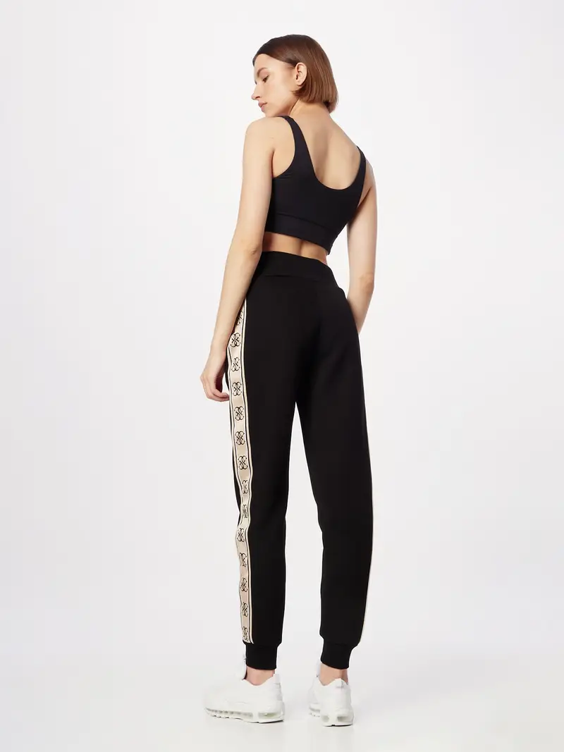 GUESS Pantaloni sportivi 'Britney' stucco / nero / bianco miniatura 2