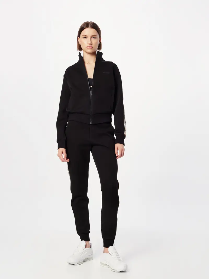 GUESS Pantaloni sportivi 'Britney' stucco / nero / bianco miniatura 3