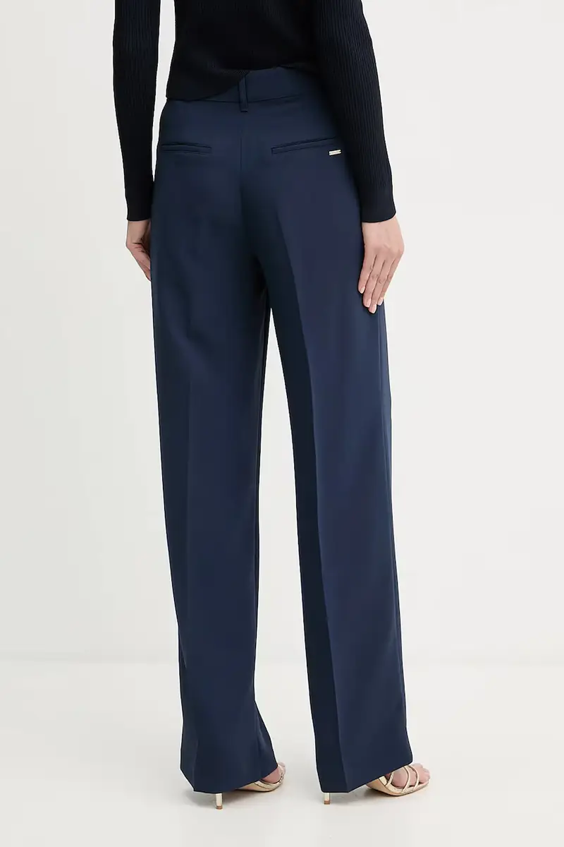 pantaloni THEOLINE donna colore blu navy W5YB08 WGHC2 miniatura 3