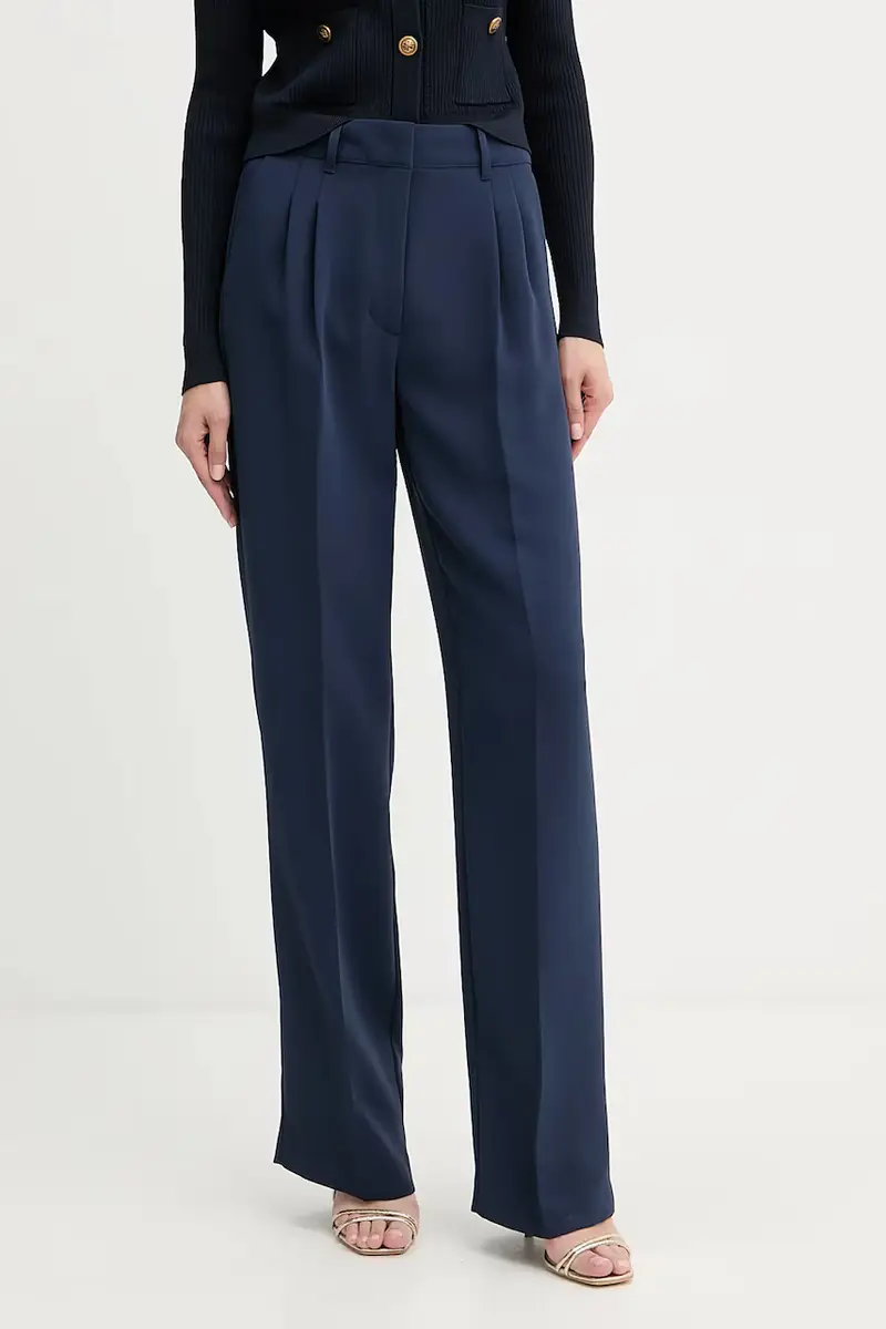 pantaloni THEOLINE donna colore blu navy W5YB08 WGHC2