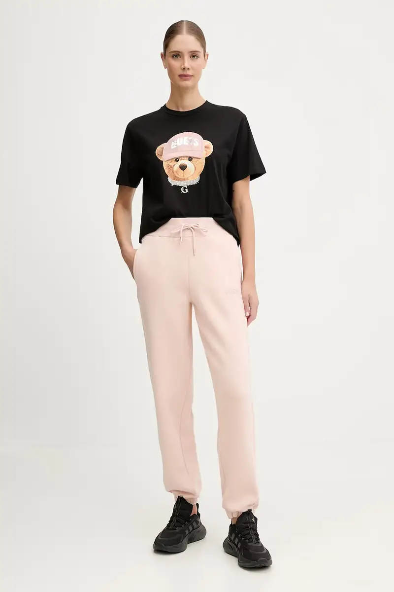 pantaloni tuta AELIA donna colore arancione V5BB10 KB681 miniatura 2