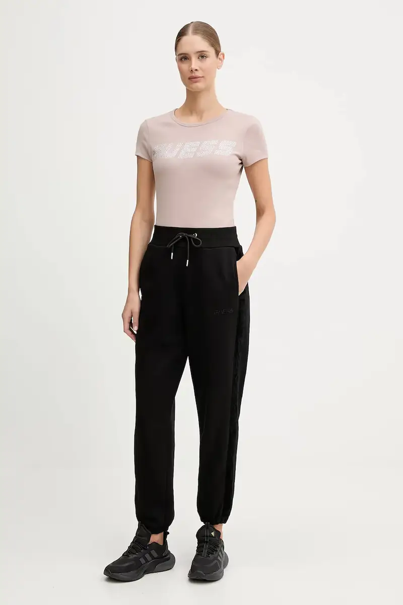 pantaloni tuta AELIA donna colore nero V5BB10 KB681 miniatura 2