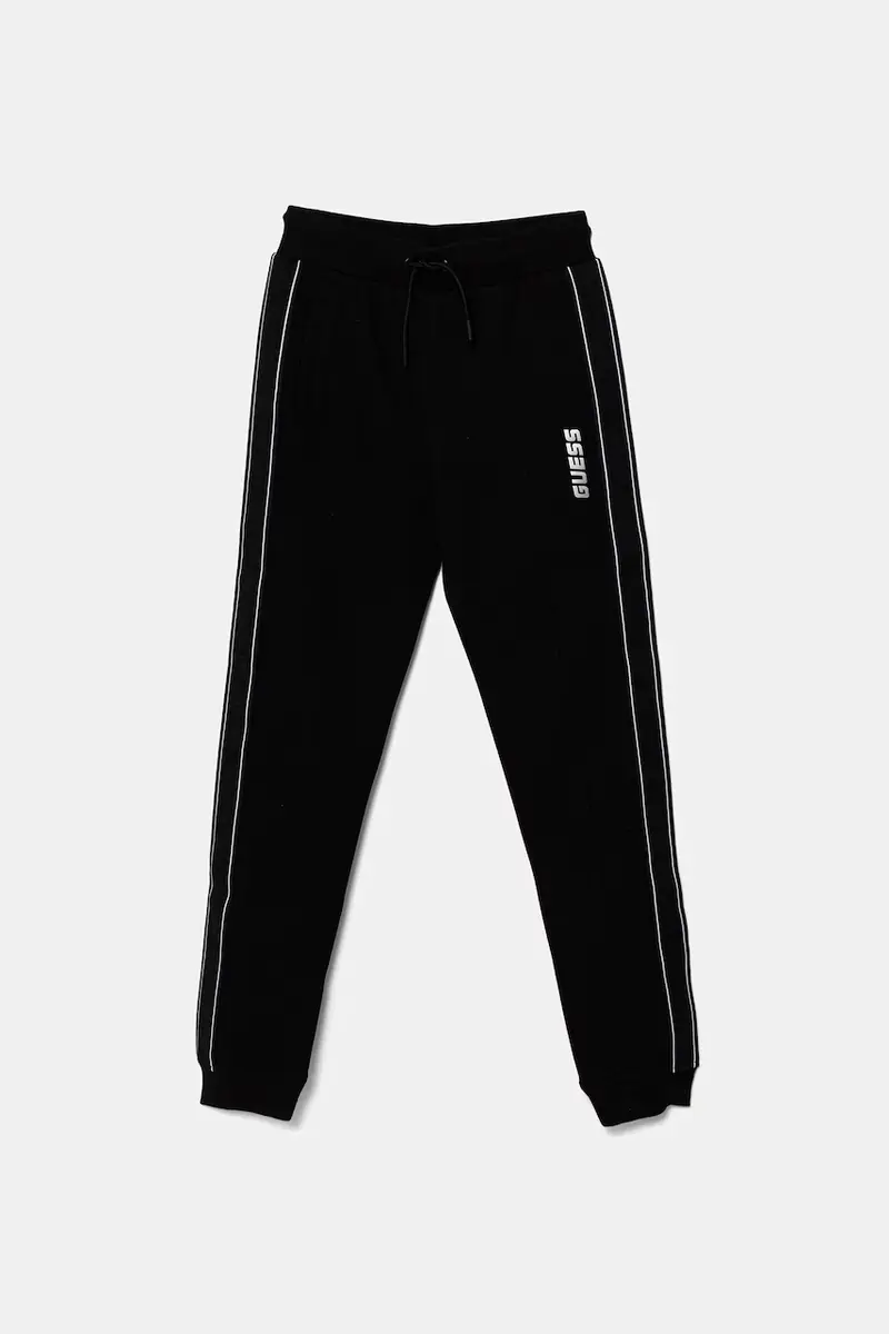 pantaloni tuta bambino/a colore nero L5GQ13 KB3P2