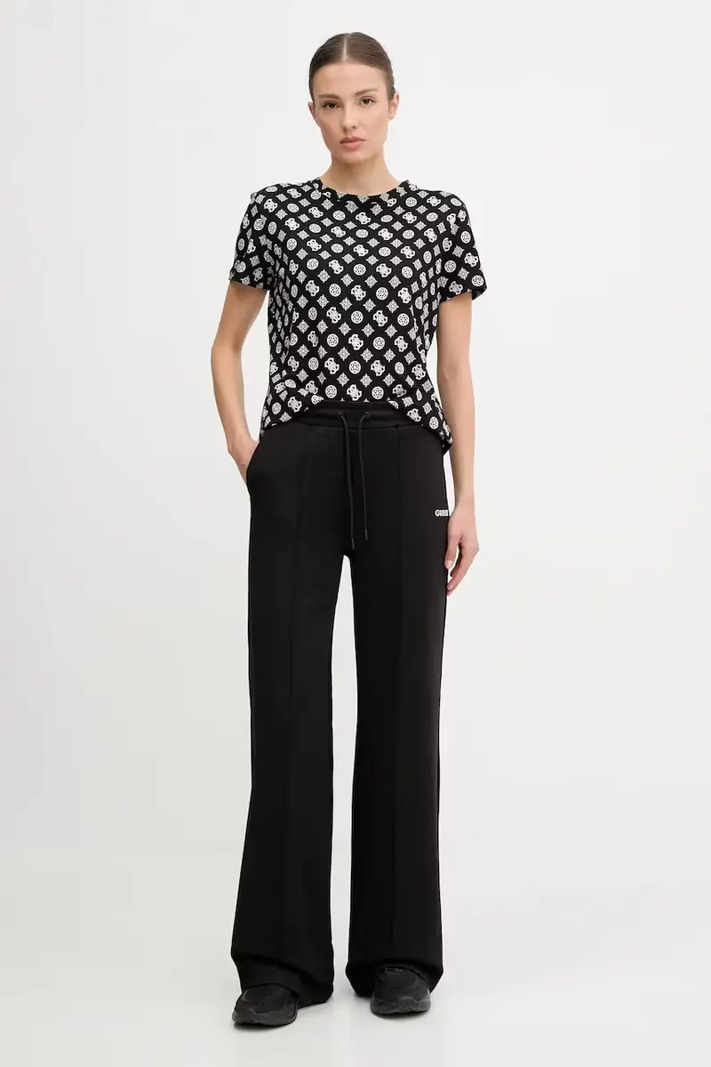 pantaloni tuta CARMEN donna colore nero V5YB03 KCX22 miniatura 2