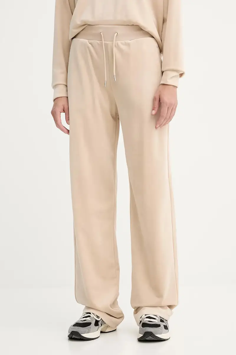 pantaloni tuta COUTURE donna colore beige V3BB26 K0232