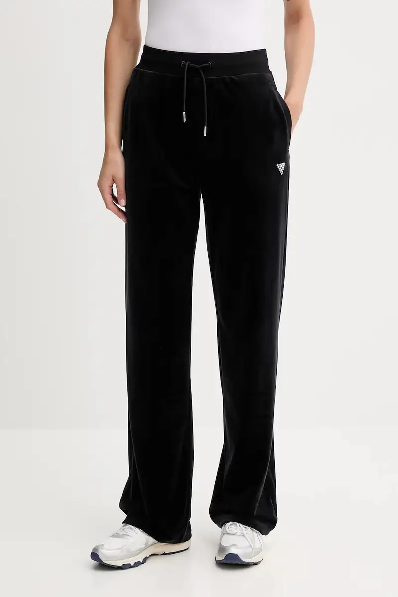 pantaloni tuta COUTURE donna colore nero V3BB26 K0232