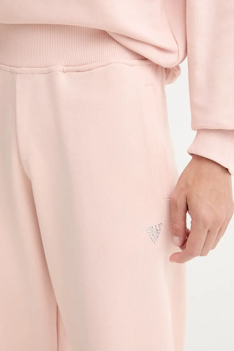 pantaloni tuta di cotone PRIMULA donna colore arancione V5YB17 KCRP0 miniatura 4