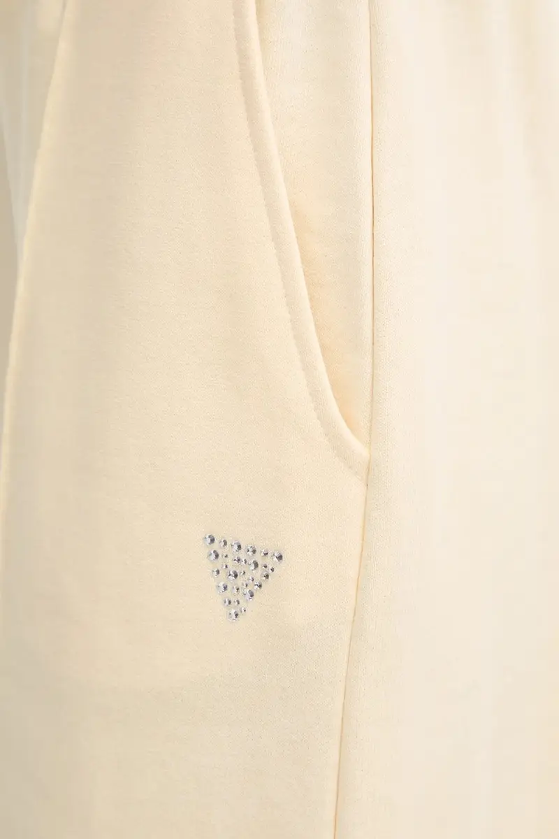 pantaloni tuta di cotone PRIMULA donna colore giallo V5GB07 KCRP0 miniatura 4