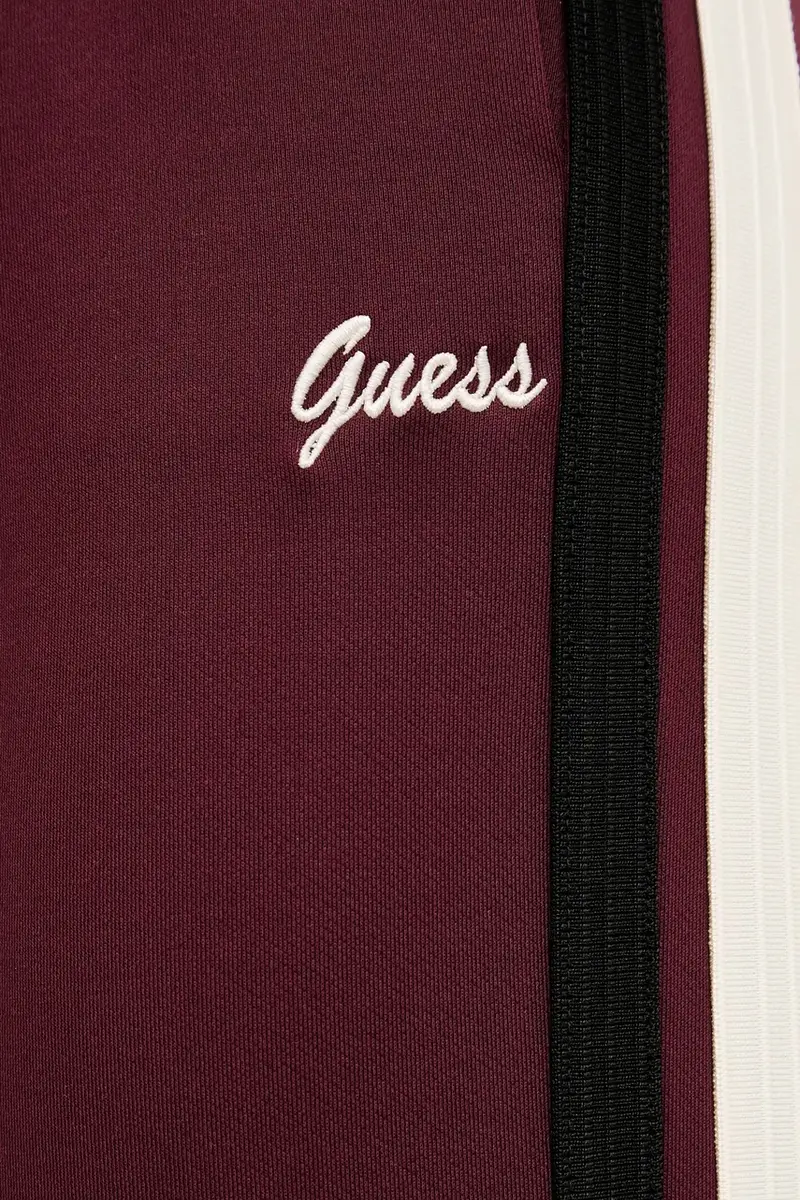 pantaloni tuta FABIA donna colore granata con applicazione V5BB24 KCX22 miniatura 4