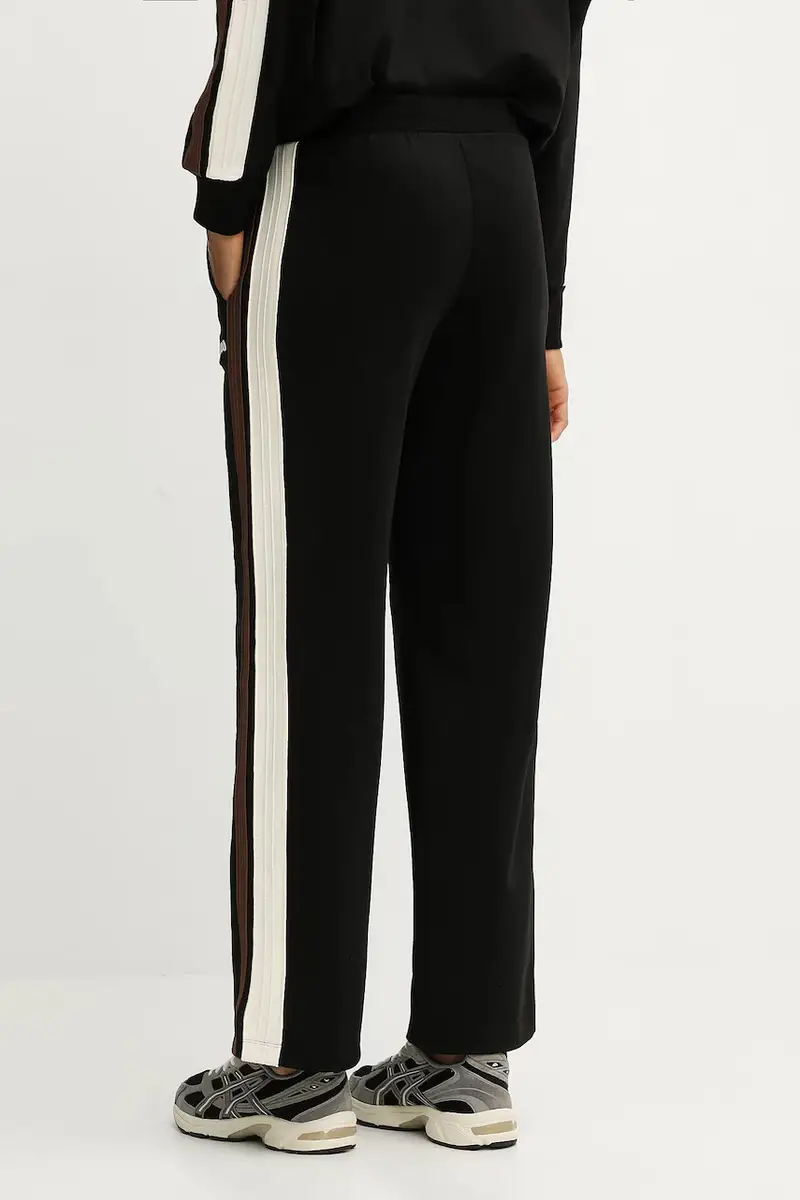 pantaloni tuta FABIA donna colore nero con applicazione V5BB24 KCX22 miniatura 3