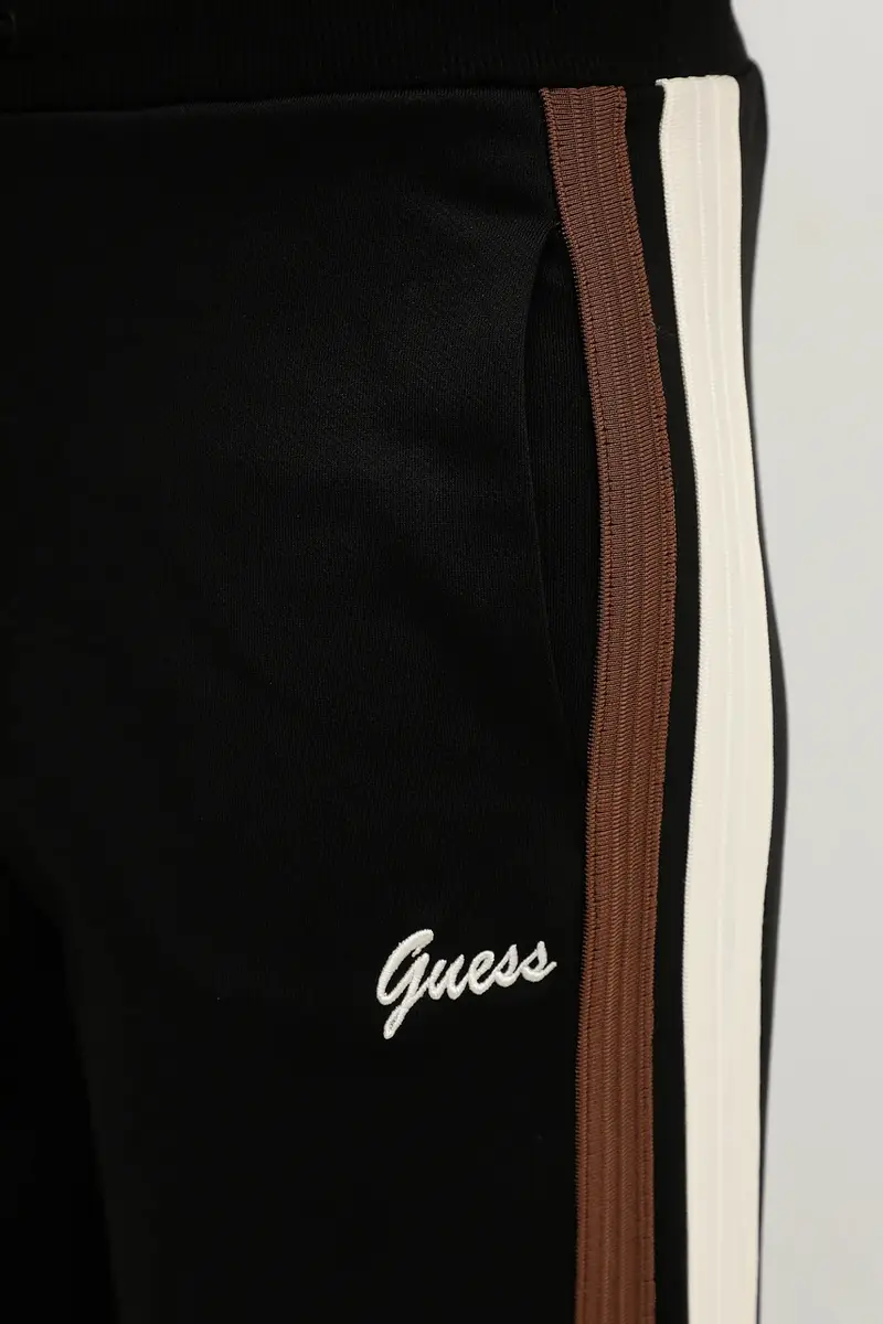 pantaloni tuta FABIA donna colore nero con applicazione V5BB24 KCX22 miniatura 4