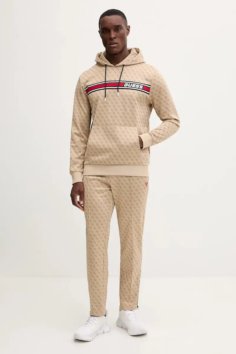 pantaloni tuta KORBIN uomo colore beige Z2BB05 K7122 miniatura 2