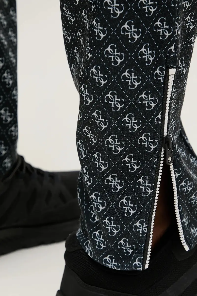 pantaloni tuta KORBIN uomo colore nero Z2BB05 K7122 miniatura 4