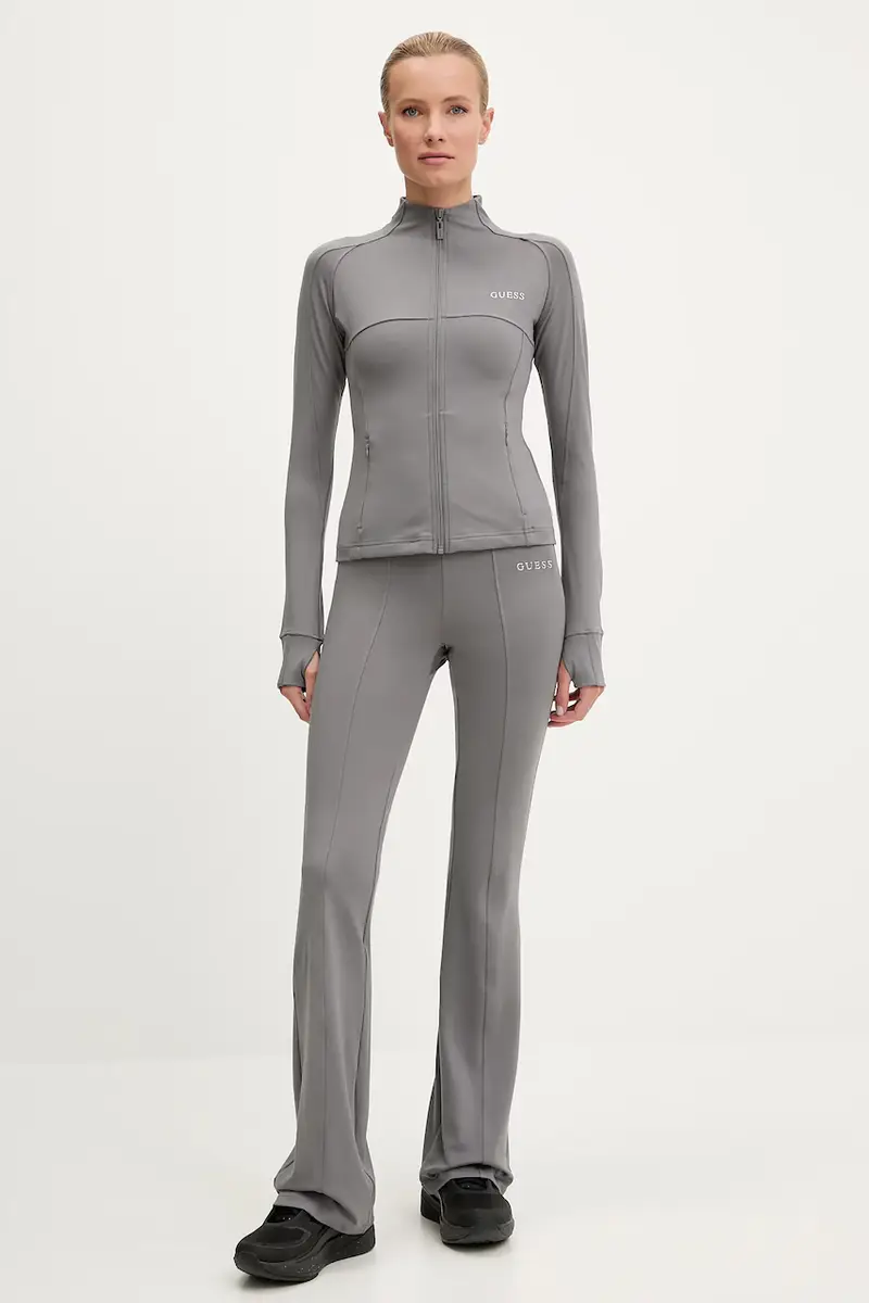 pantaloni tuta MARGOT donna colore grigio V5RB15 KCD02 miniatura 2