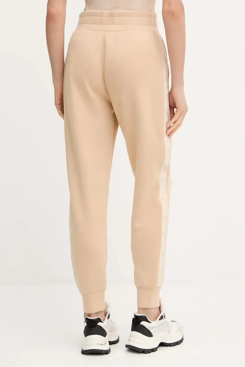 pantaloni tuta NEW VICTOIRE donna colore beige con applicazione W5YB11 KBYE2 miniatura 3