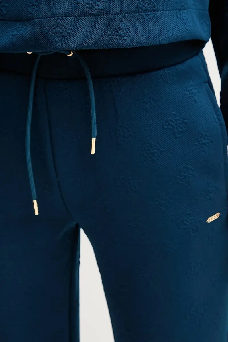 pantaloni tuta PEONY donna colore blu V5YB06 KBSL2 miniatura 4